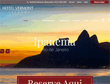 Tablet Screenshot of hotelvermont.com.br